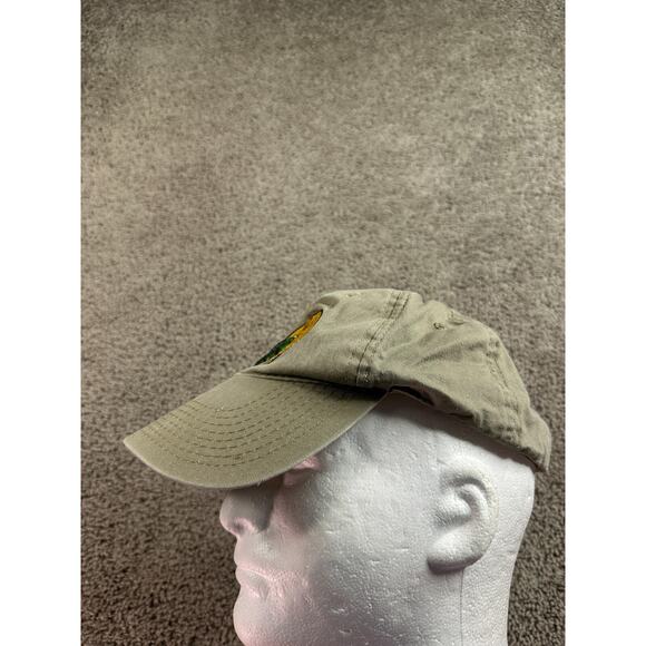 Bass Pro Shops Hat Mens One Size Beige Yellow Gone Fishing Snapback READ - Picture 3 of 9